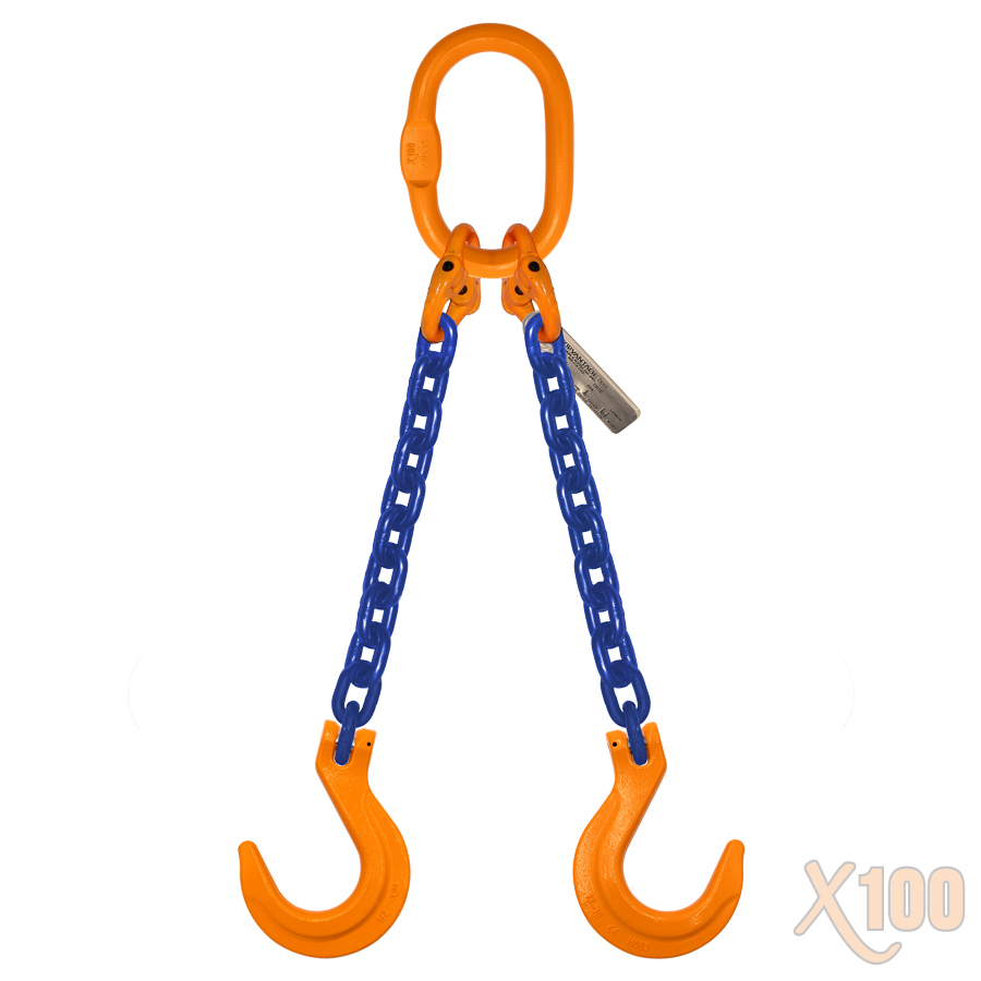 DOF X100® Grade 100 Chain Slings - Advantage Sales \u0026 Supply, LLC, image size:900x900