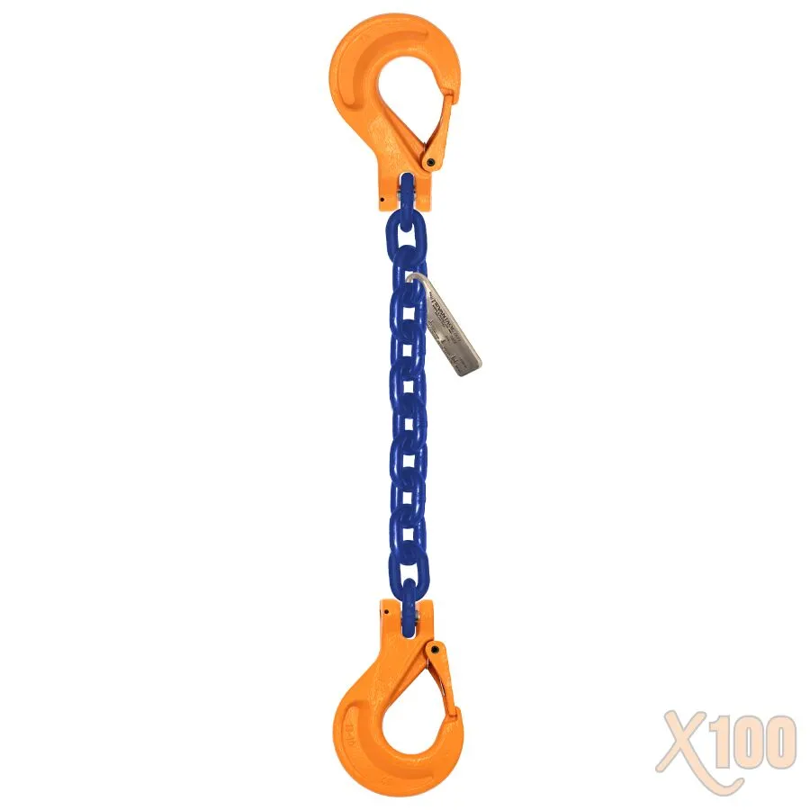 SSS X100® Grade 100 Chain Slings SSS X100® Grade 100 Chain Slings