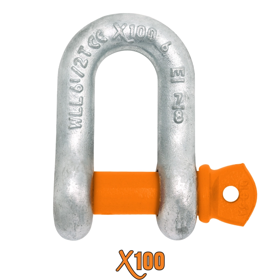 X100® Screw Pin Chain Shackles X100® Screw Pin Chain Shackles