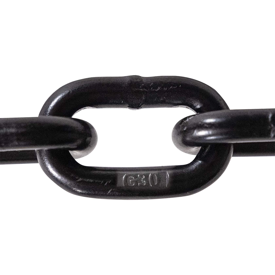 Grade 30 Black Powder Coated Proof Coil Chain Grade 30 Black Powder Coated Proof Coil Chain