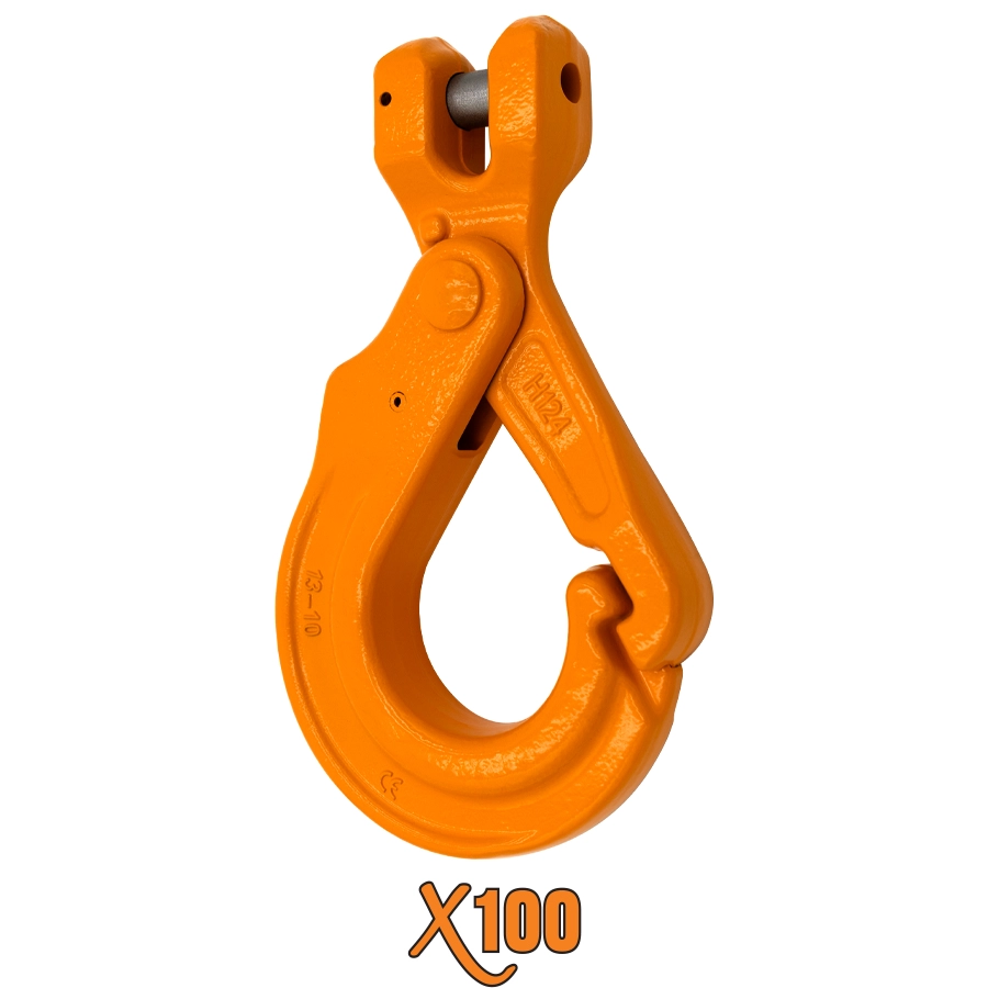 X100® Grade 100 Clevis Self Locking Hooks X100® Grade 100 Clevis Self Locking Hooks