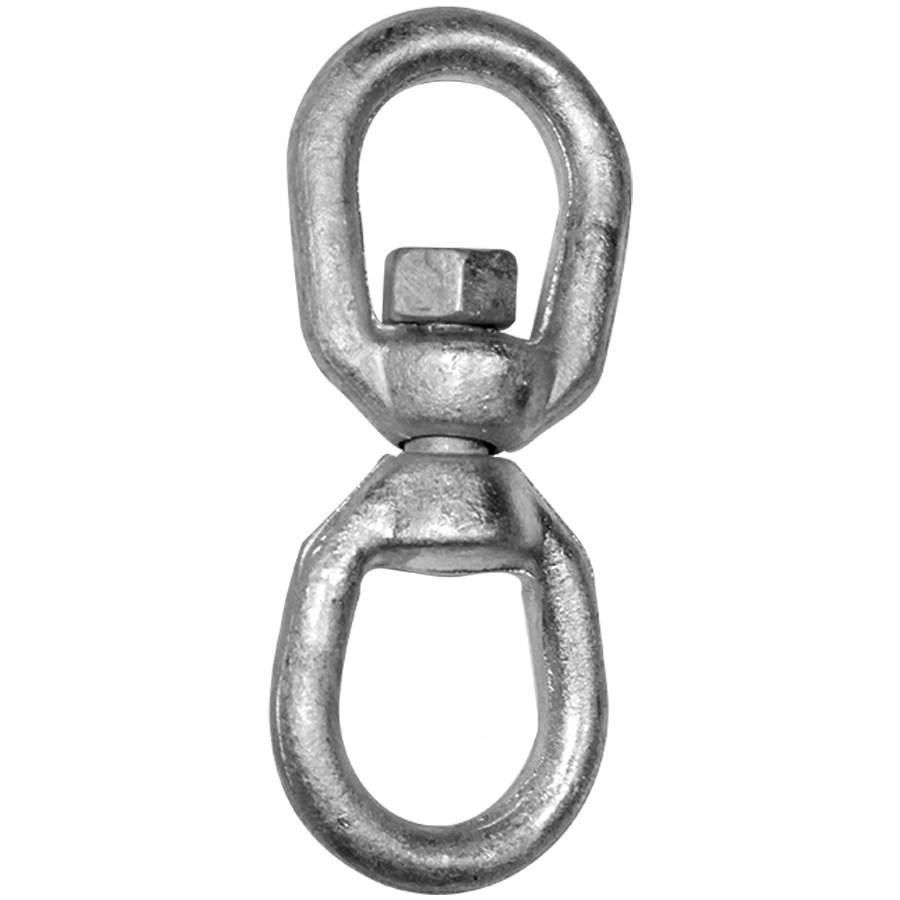 Eye-Eye Swivels - Hot Galvanized