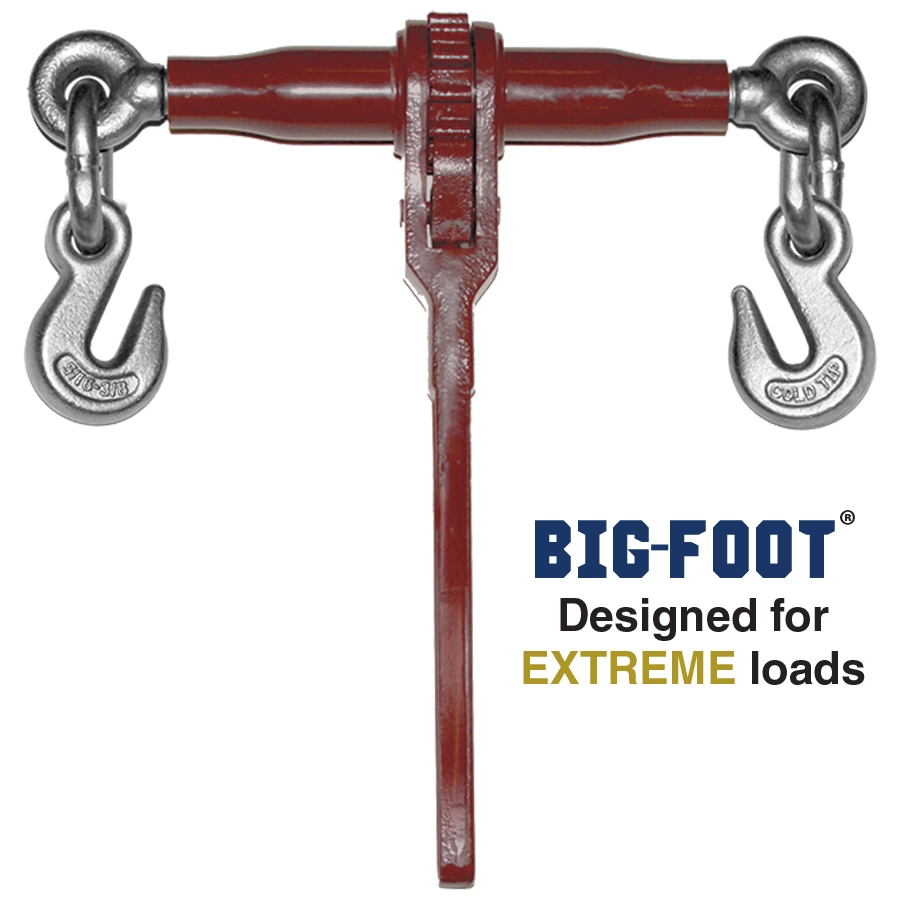 Big-Foot® Grab-Grab Ratchet Load Binder Big-Foot® Grab-Grab Ratchet Load Binder