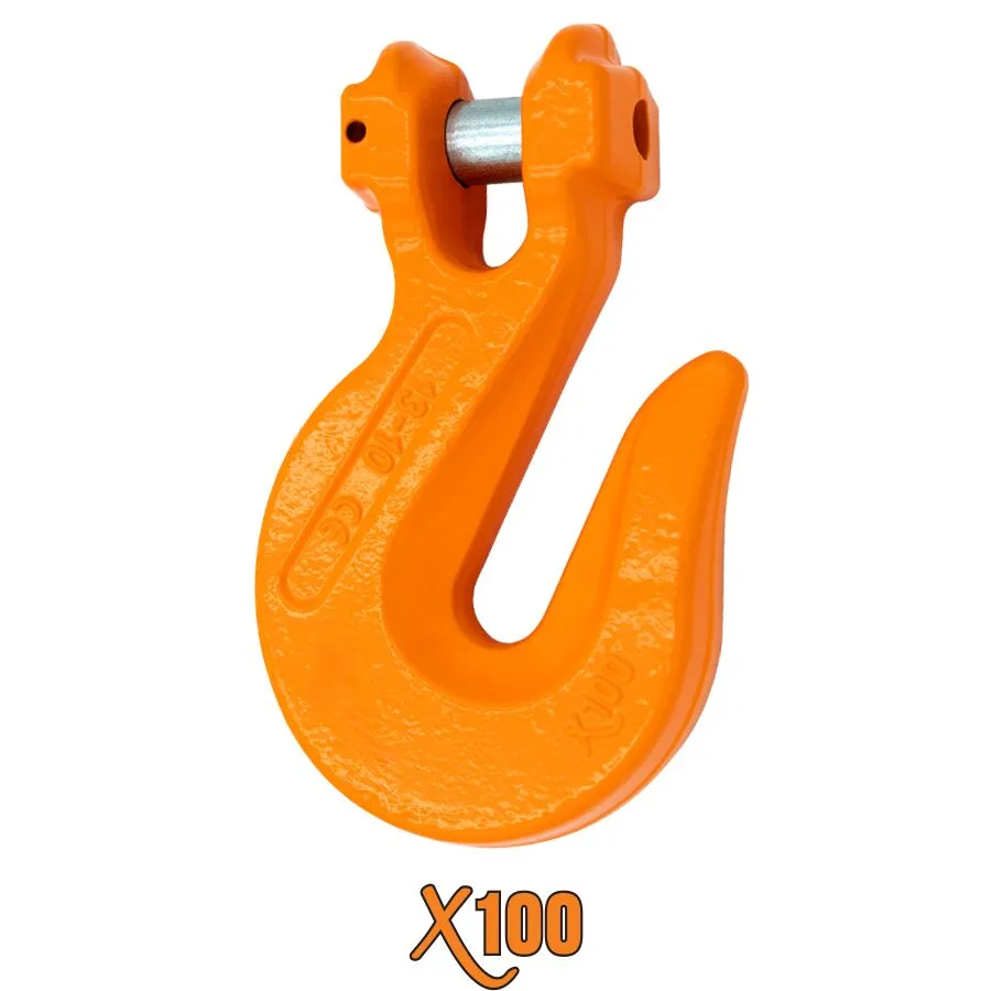 X100® Grade 100 Clevis Grab Hooks Without Cradle