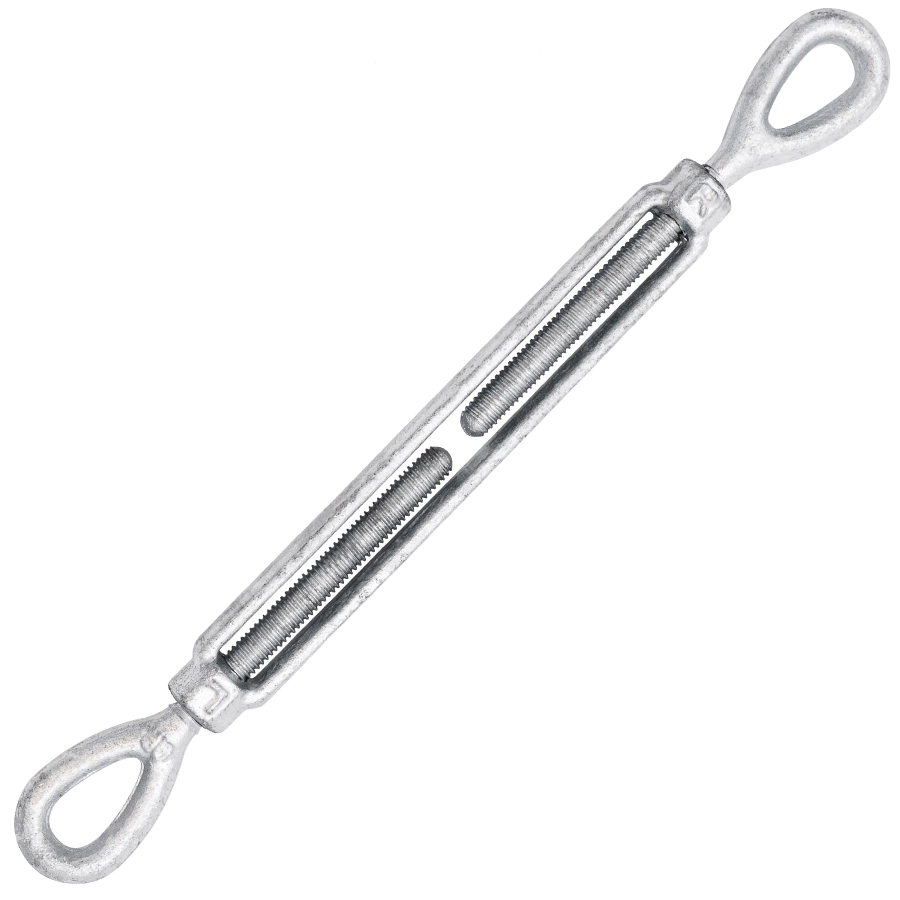 Eye & Eye Galvanized Turnbuckles Eye & Eye Galvanized Turnbuckles