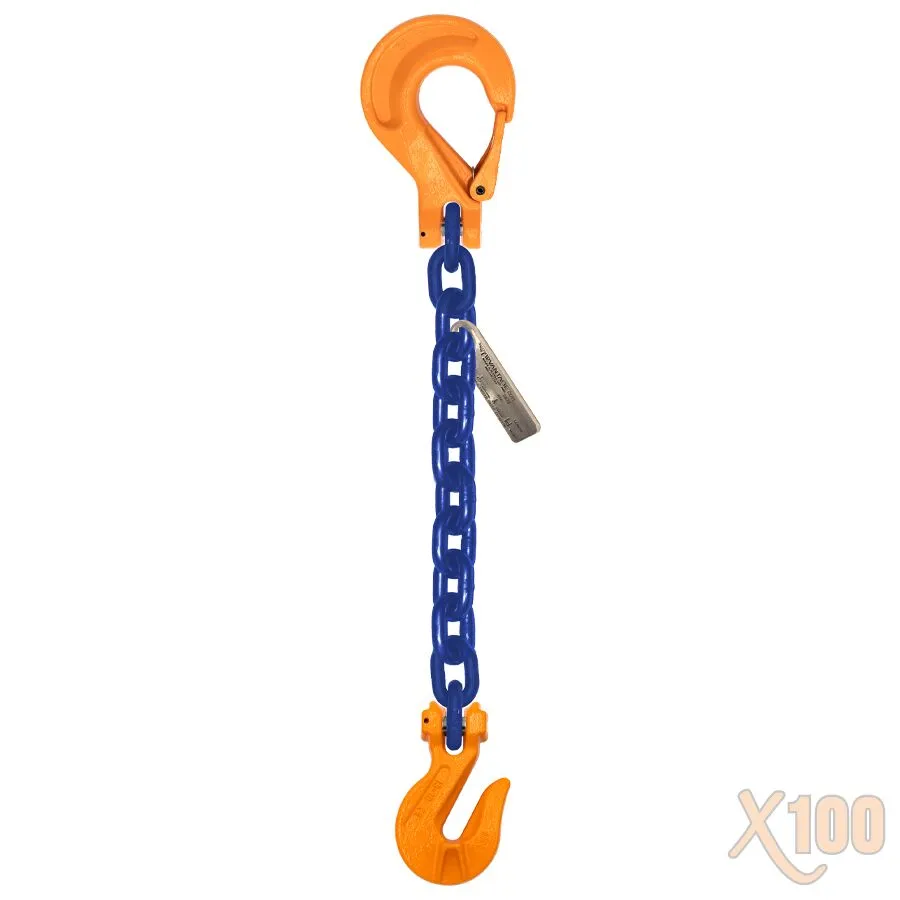 SGS X100® Grade 100 Chain Slings SGS X100® Grade 100 Chain Slings