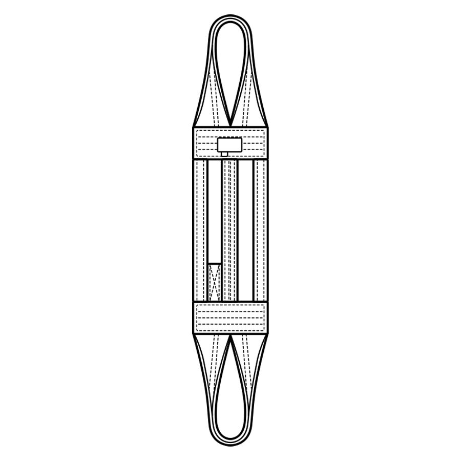 Continuous Eye Wide Body Slings Continuous Eye Wide Body Slings