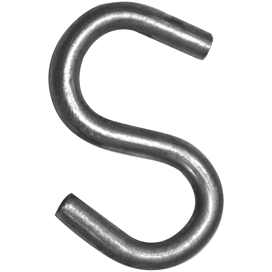 S-Hooks, Steel - Bright Zinc