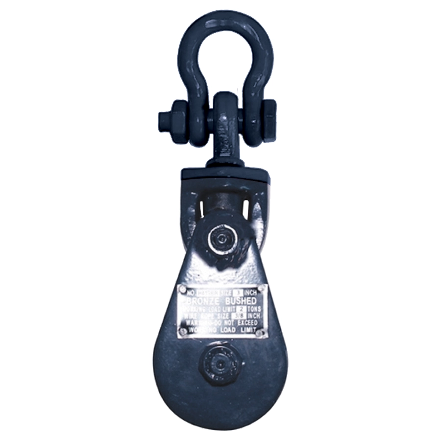 Snatch Blocks with Shackle