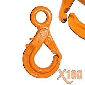 X100® Grade 100 Eye Self Locking Hook
