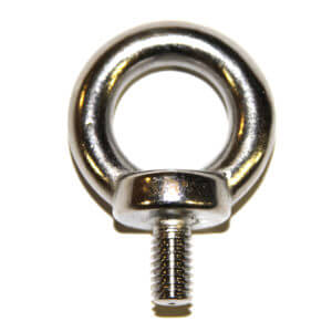 2 PCS T316 Stainless Steel Lifting Eye Bolt 1/2 UNC