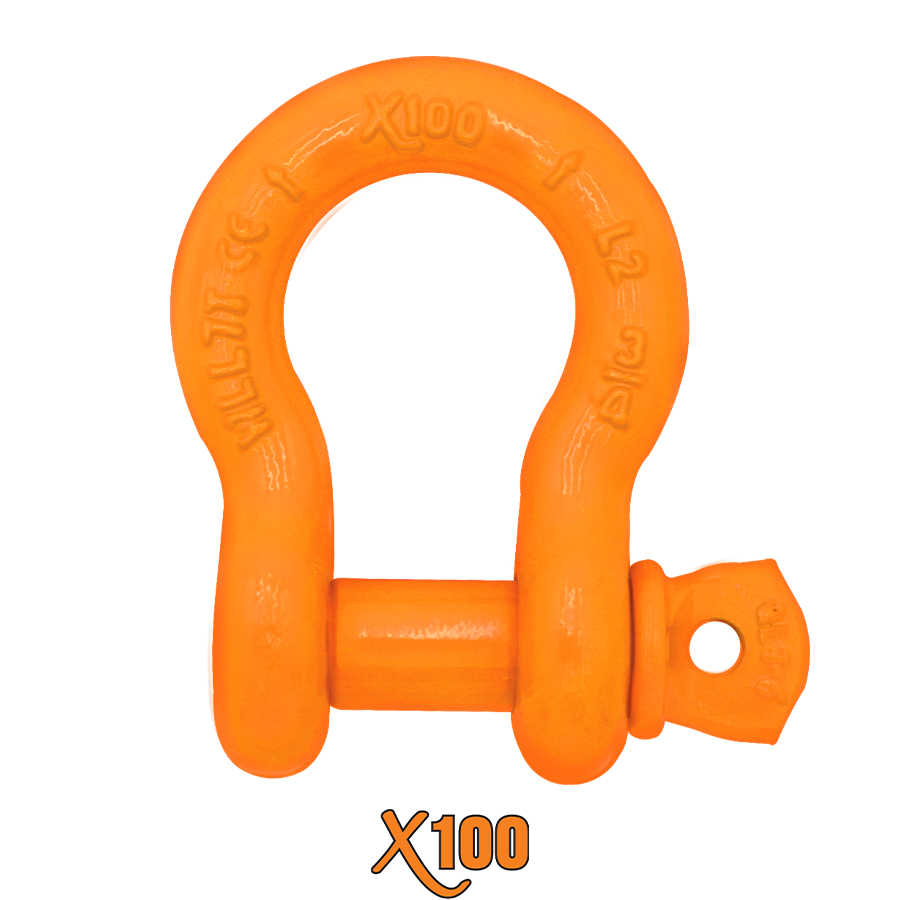 X100® All Alloy Screw Pin Anchor Shackle
