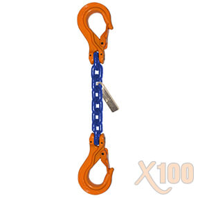 Single Leg Grade 100 Chain Slings