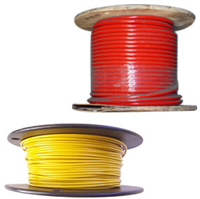 Colored Vinyl Coated Aircraft Cable