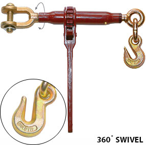 Jaw-Hook Swivel Load Binder
