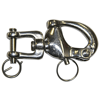 #2476 Stainless Steel Jaw Swivel Snap Shackle