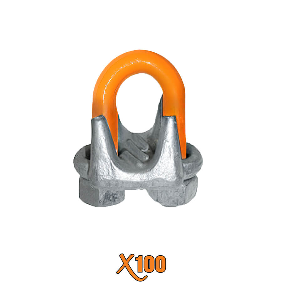 X100® Drop Forged - Hot Galvanized Wire Rope Clips