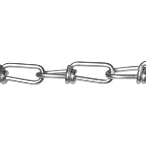 Double Loop Chain - Zinc Plated