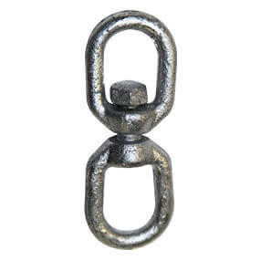 Eye-Eye Swivels - Hot Galvanized