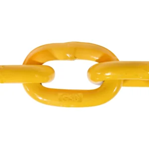 Grade 30 Yellow Powder Coated Proof Coil Chain