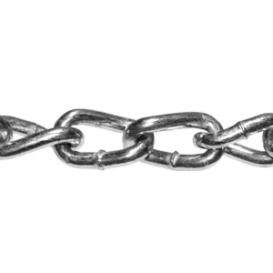 Twist Link Machine Chain - Zinc Plated