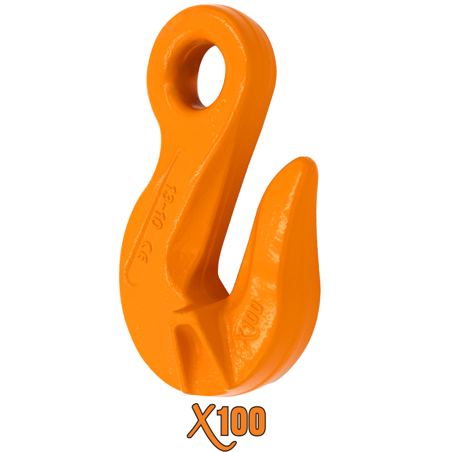 X100® Grade 100 Eye Grab Hooks With Cradle X100® Grade 100 Eye Grab Hooks With Cradle