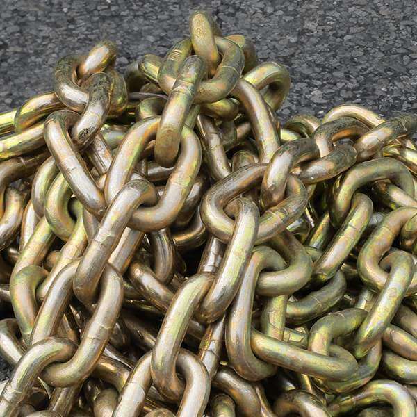 Bulk with no hooks on the end, shipped in a drum or pail
