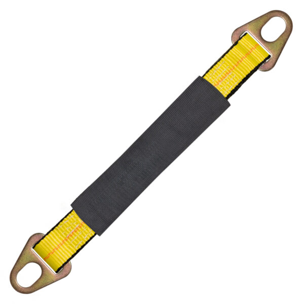 Heavy Duty Axle Strap with Grab Plates and Protective Sleeve