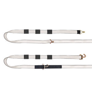Wheel Straps with 3 Tire Grippers & White 15K Webbing