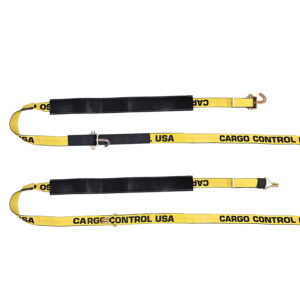 Wheel Straps with Grip Strips & Yellow 15K Webbing